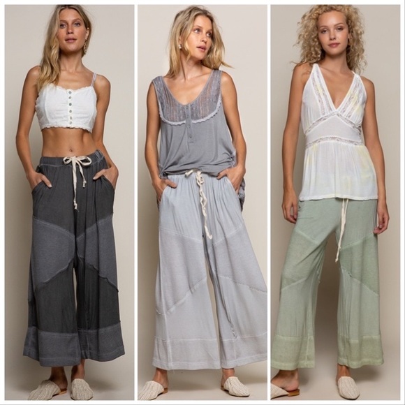 POL Loose Knit Culotte Pants - Picture 3 of 16